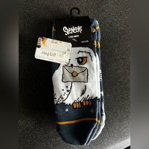 Harry Potter Ankle Socks - Navy & White